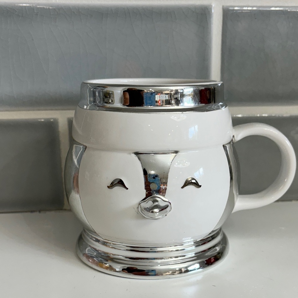 Harry Slatkin & Co. ceramic penguin coffee cup